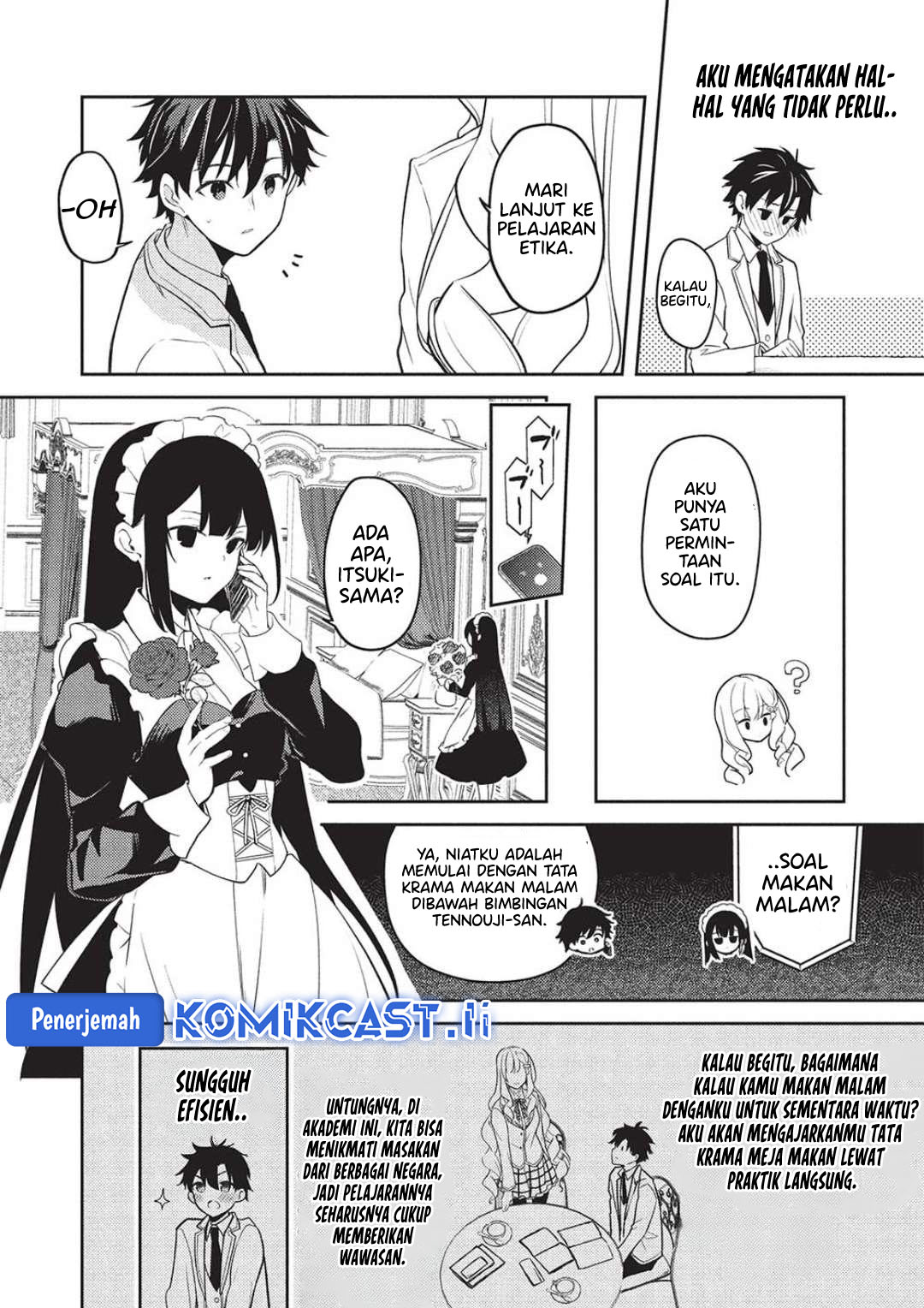 Saijo no Osewa ~Takane no Hana Darakena Meimon Kou de, Gakuin Ichi no Ojou-sama (Seikatsu Noryoku Kaimu) o Kagenagara Osewa suru Koto ni Narimashita~ Chapter 26 Gambar 17