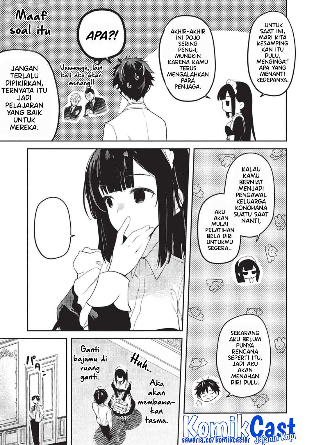 Saijo no Osewa ~Takane no Hana Darakena Meimon Kou de, Gakuin Ichi no Ojou-sama (Seikatsu Noryoku Kaimu) o Kagenagara Osewa suru Koto ni Narimashita~ Chapter 26 Gambar 24