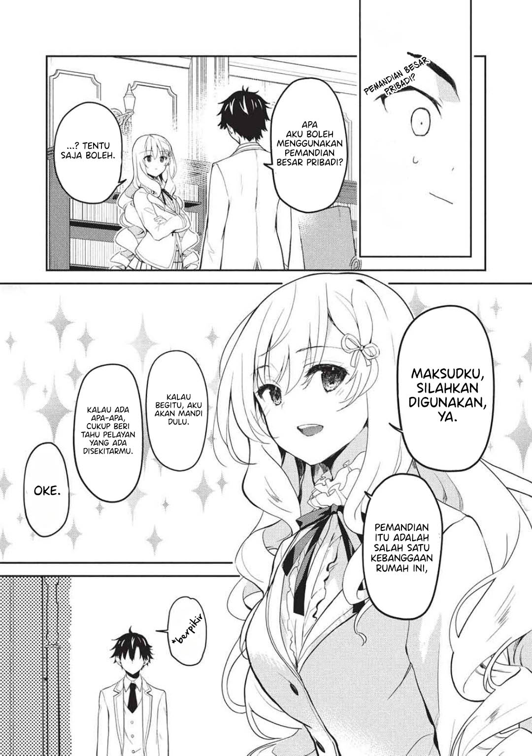 Saijo no Osewa ~Takane no Hana Darakena Meimon Kou de, Gakuin Ichi no Ojou-sama (Seikatsu Noryoku Kaimu) o Kagenagara Osewa suru Koto ni Narimashita~ Chapter 28 Gambar 26