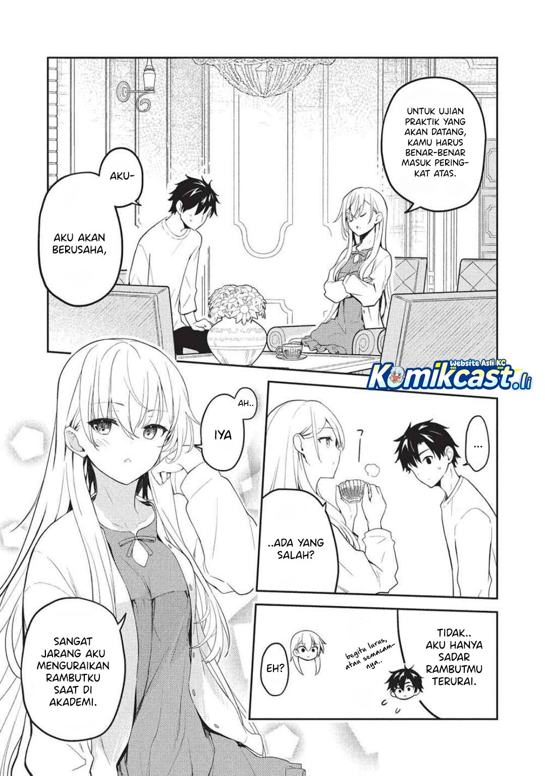 Saijo no Osewa ~Takane no Hana Darakena Meimon Kou de, Gakuin Ichi no Ojou-sama (Seikatsu Noryoku Kaimu) o Kagenagara Osewa suru Koto ni Narimashita~ Chapter 29 Gambar 16