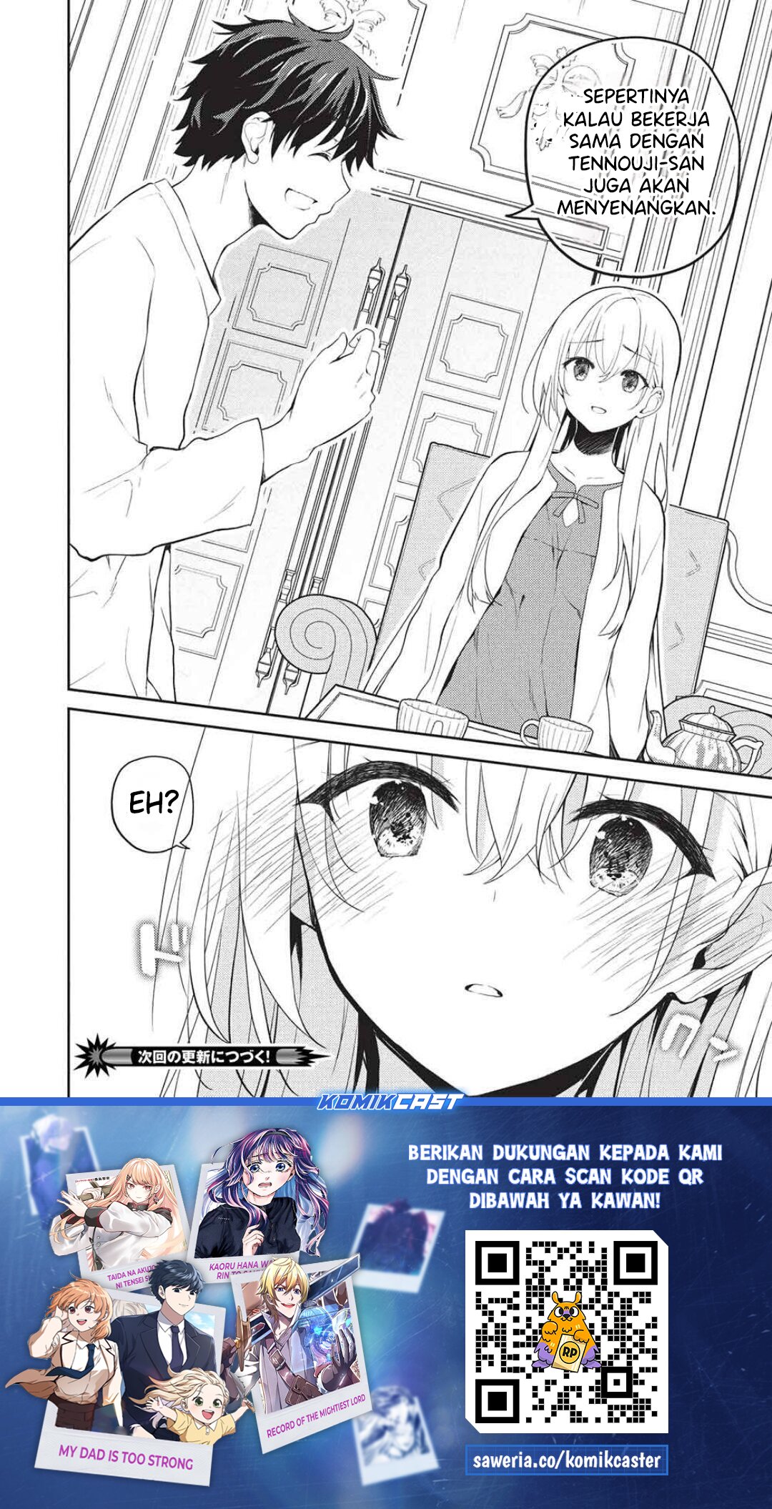 Saijo no Osewa ~Takane no Hana Darakena Meimon Kou de, Gakuin Ichi no Ojou-sama (Seikatsu Noryoku Kaimu) o Kagenagara Osewa suru Koto ni Narimashita~ Chapter 29 Gambar 23