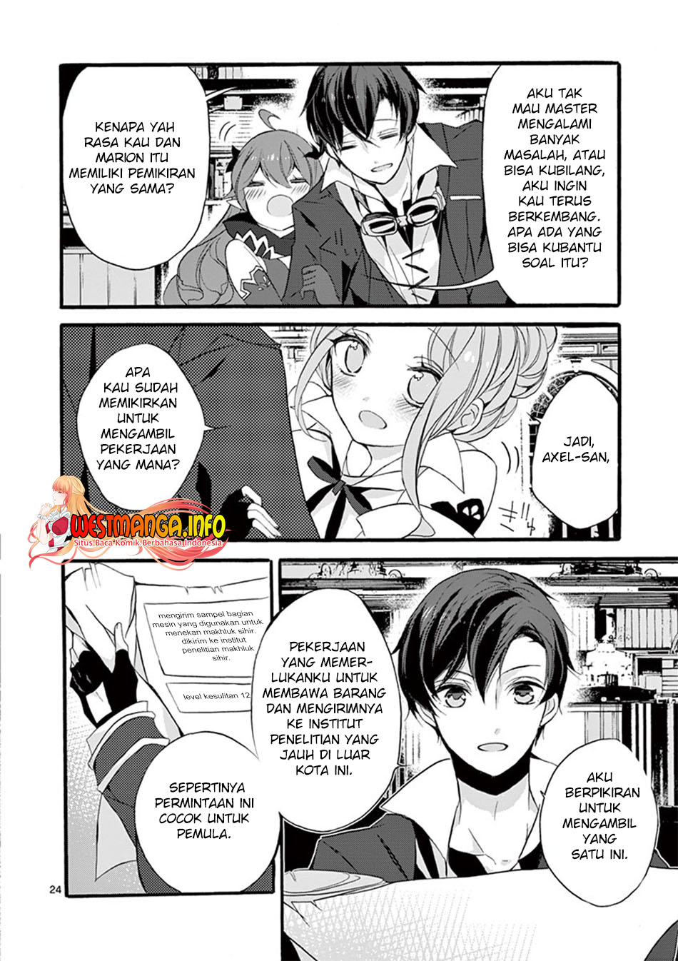 Saikyou Shoku (Ryukishi) Kara Shokyu Shoku (Hakobiya) Ni Nattano Ni Naze Ka Yushatachi Kara Tayoraretemasu Chapter 09 Gambar 27