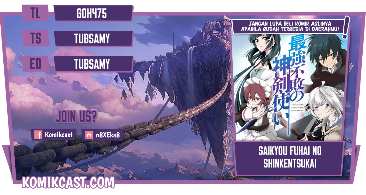Saikyou Fuhai no Shinkentsukai (The Invincible Undefeated Divine Sword Master) Chapter 02 Gambar 1
