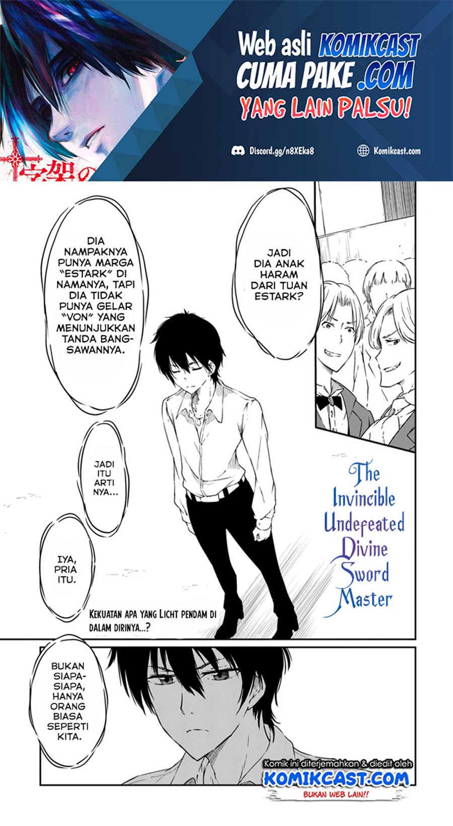 Saikyou Fuhai no Shinkentsukai (The Invincible Undefeated Divine Sword Master) Chapter 02 Gambar 2