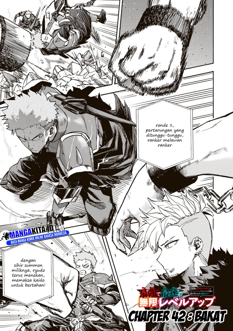 Saikyou de Saisoku no Mugen Level Up Chapter 42 Gambar 2