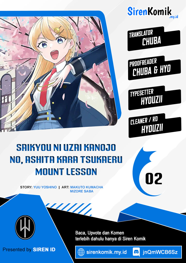 Saikyou ni Uzai Kanojo no, Asu kara Tsukaeru Mount Lesson Chapter 02 Gambar 1
