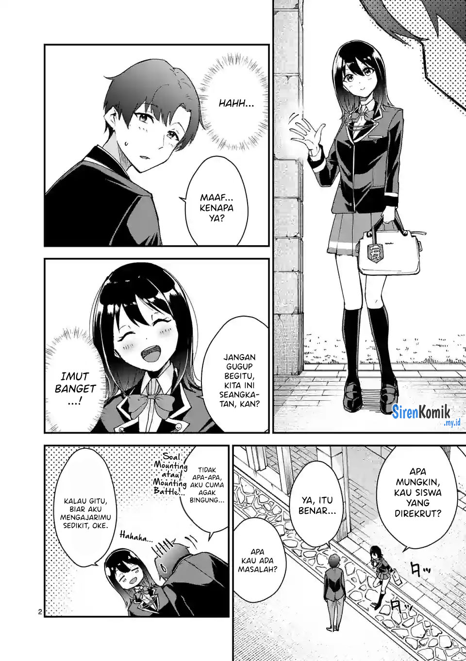Saikyou ni Uzai Kanojo no, Asu kara Tsukaeru Mount Lesson Chapter 02 Gambar 3