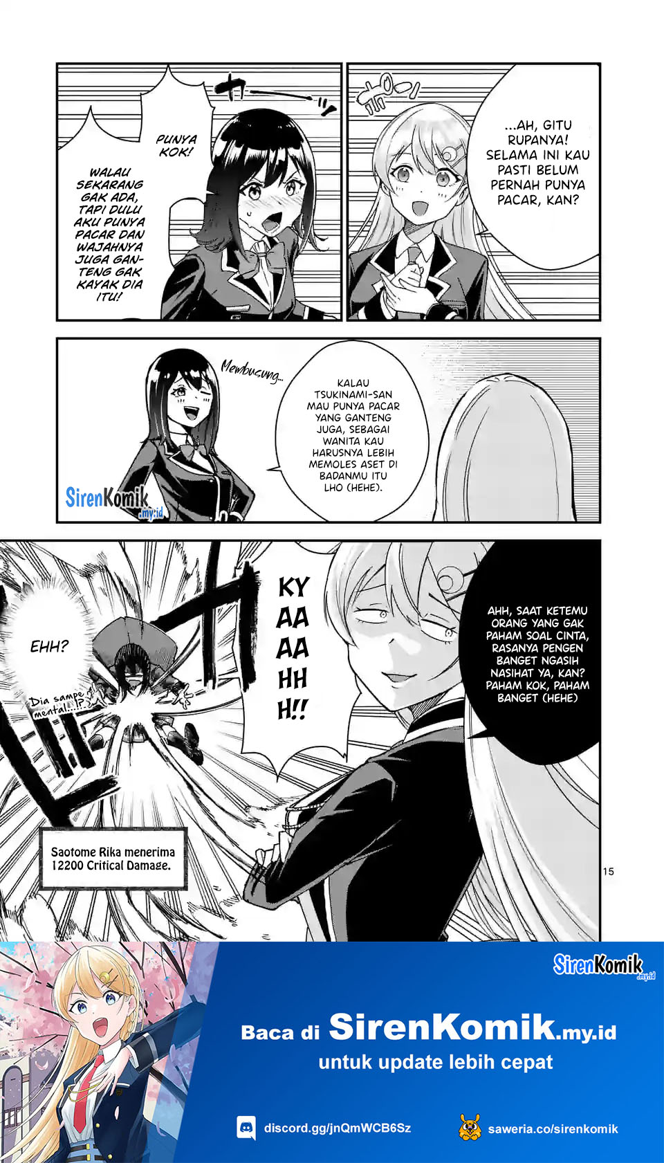 Saikyou ni Uzai Kanojo no, Asu kara Tsukaeru Mount Lesson Chapter 02 Gambar 16