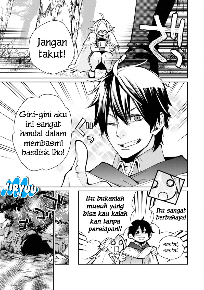 Saikyou no Madoshi. Hisa ni Ya wo Ukete Shimatta no de Inaka no Eihei ni Naru Chapter 01.2 Gambar 19