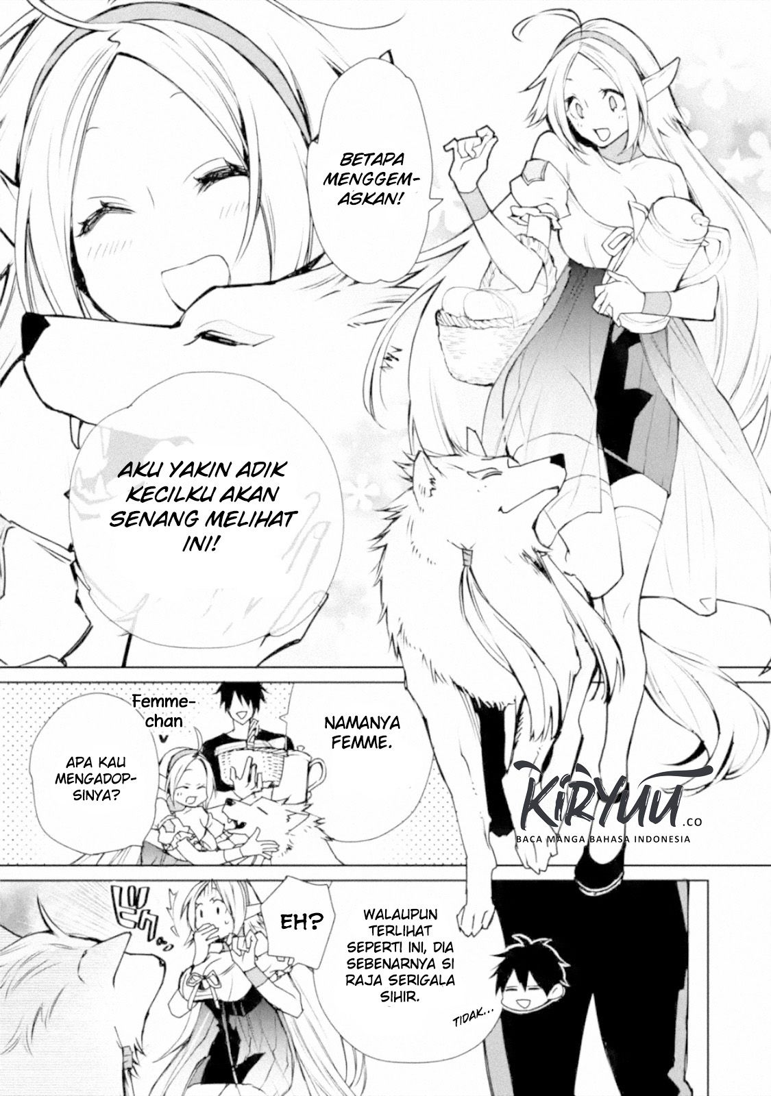 Saikyou no Madoshi. Hisa ni Ya wo Ukete Shimatta no de Inaka no Eihei ni Naru Chapter 03 Gambar 16