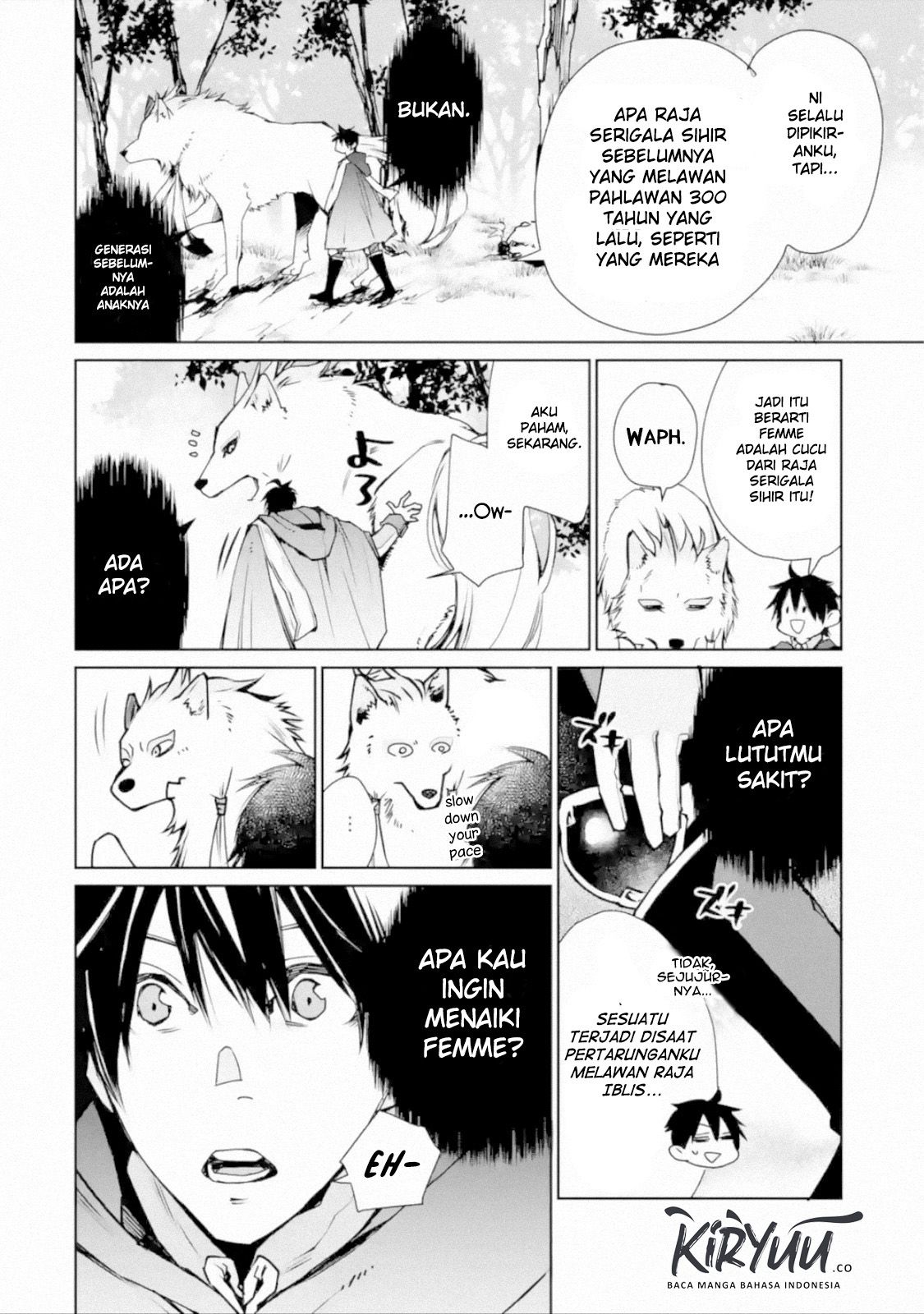 Saikyou no Madoshi. Hisa ni Ya wo Ukete Shimatta no de Inaka no Eihei ni Naru Chapter 03 Gambar 19