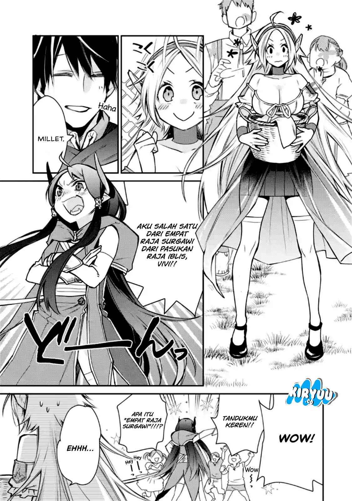 Saikyou no Madoshi. Hisa ni Ya wo Ukete Shimatta no de Inaka no Eihei ni Naru Chapter 04 Gambar 27