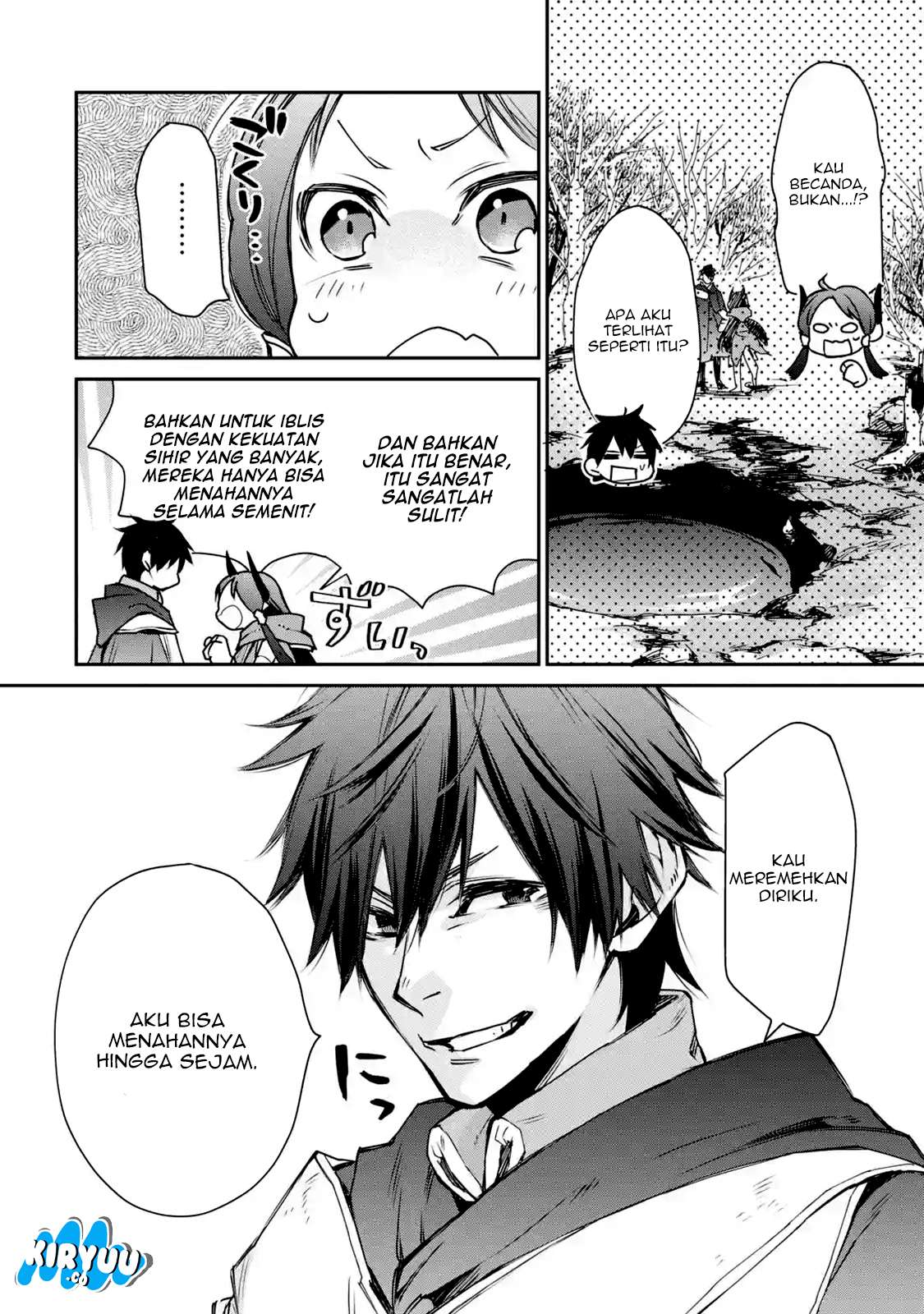 Saikyou no Madoshi. Hisa ni Ya wo Ukete Shimatta no de Inaka no Eihei ni Naru Chapter 04 Gambar 43
