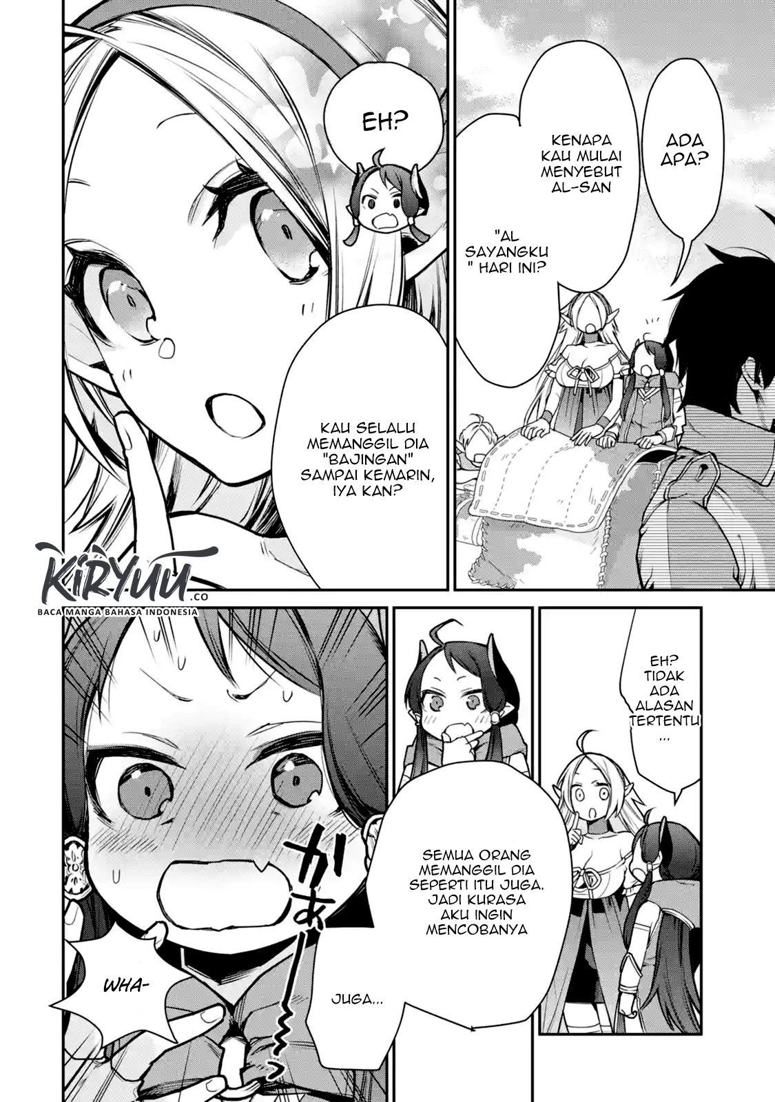 Saikyou no Madoshi. Hisa ni Ya wo Ukete Shimatta no de Inaka no Eihei ni Naru Chapter 07.3 Gambar 14