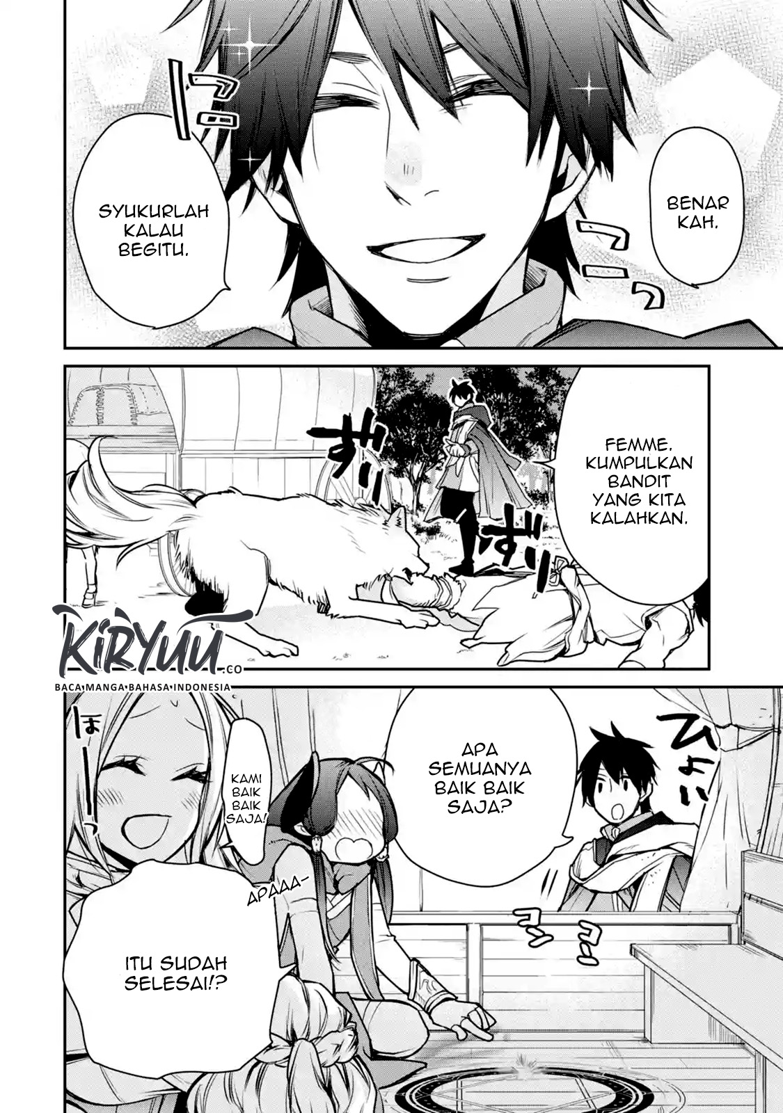 Saikyou no Madoshi. Hisa ni Ya wo Ukete Shimatta no de Inaka no Eihei ni Naru Chapter 08.2 Gambar 7