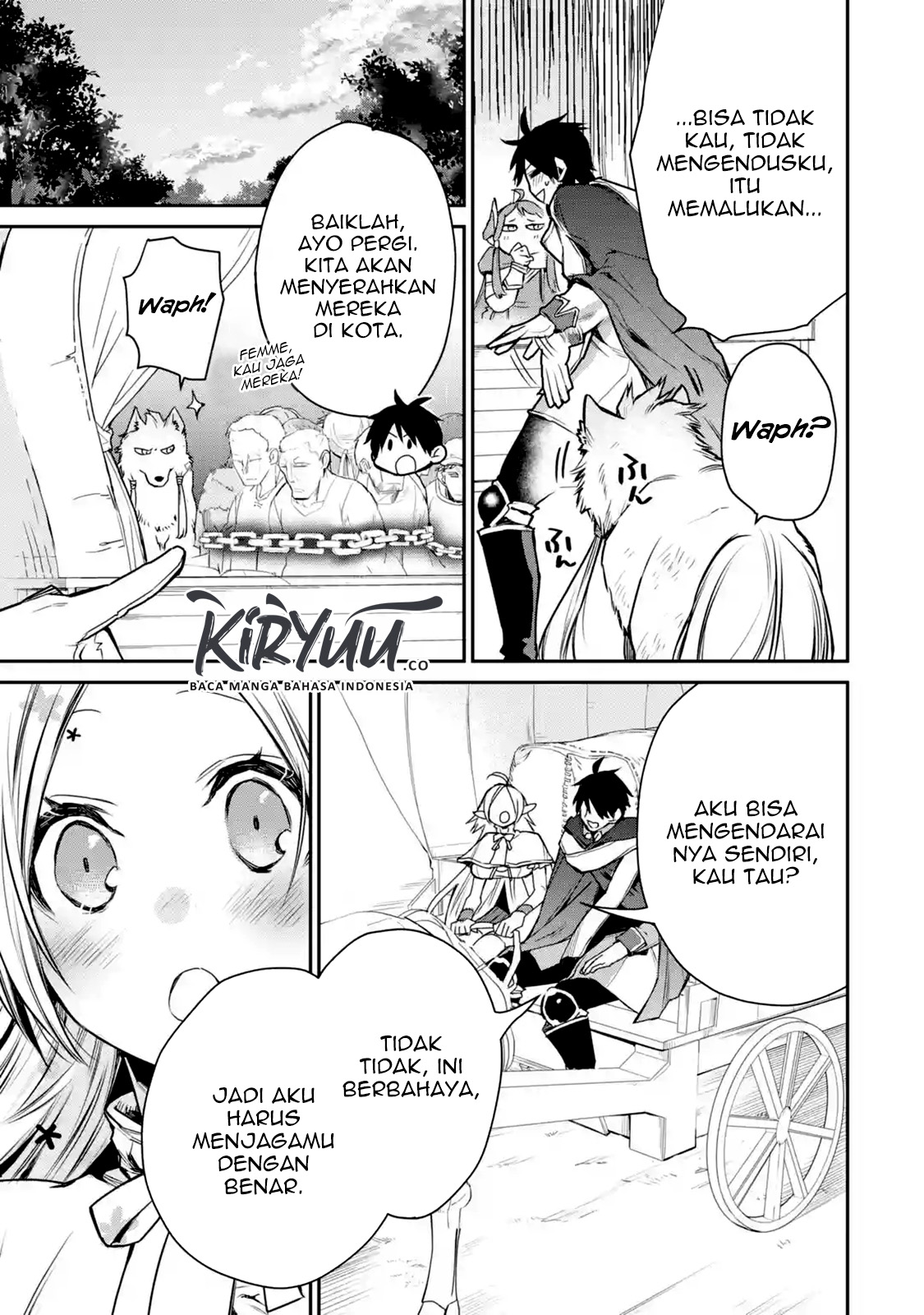 Saikyou no Madoshi. Hisa ni Ya wo Ukete Shimatta no de Inaka no Eihei ni Naru Chapter 08.2 Gambar 10