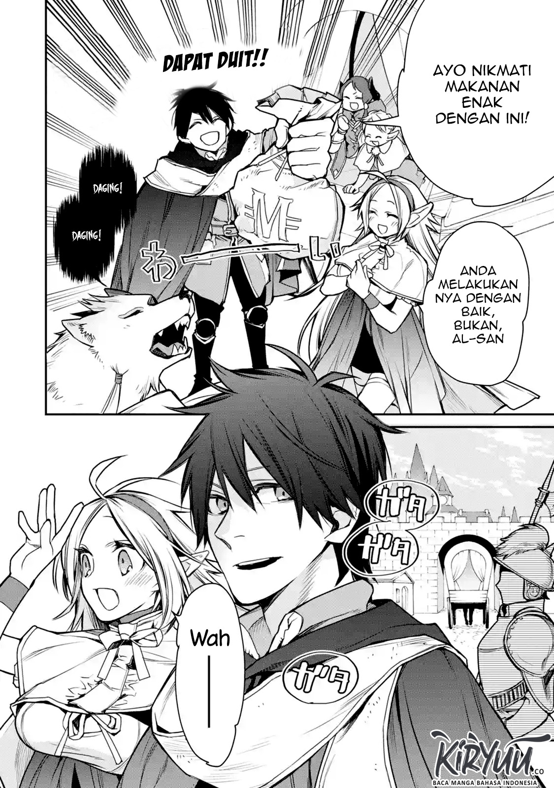 Saikyou no Madoshi. Hisa ni Ya wo Ukete Shimatta no de Inaka no Eihei ni Naru Chapter 08.2 Gambar 14