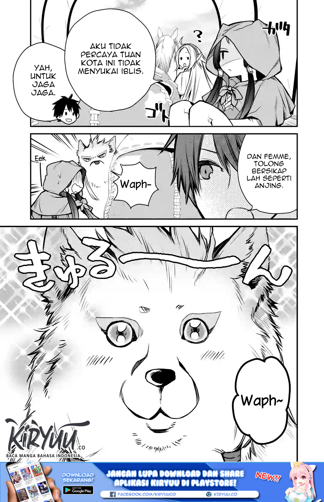 Saikyou no Madoshi. Hisa ni Ya wo Ukete Shimatta no de Inaka no Eihei ni Naru Chapter 08.3 Gambar 2