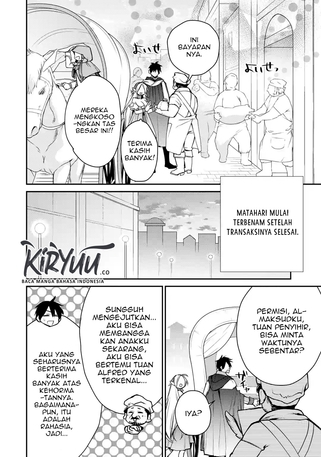 Saikyou no Madoshi. Hisa ni Ya wo Ukete Shimatta no de Inaka no Eihei ni Naru Chapter 08.3 Gambar 7