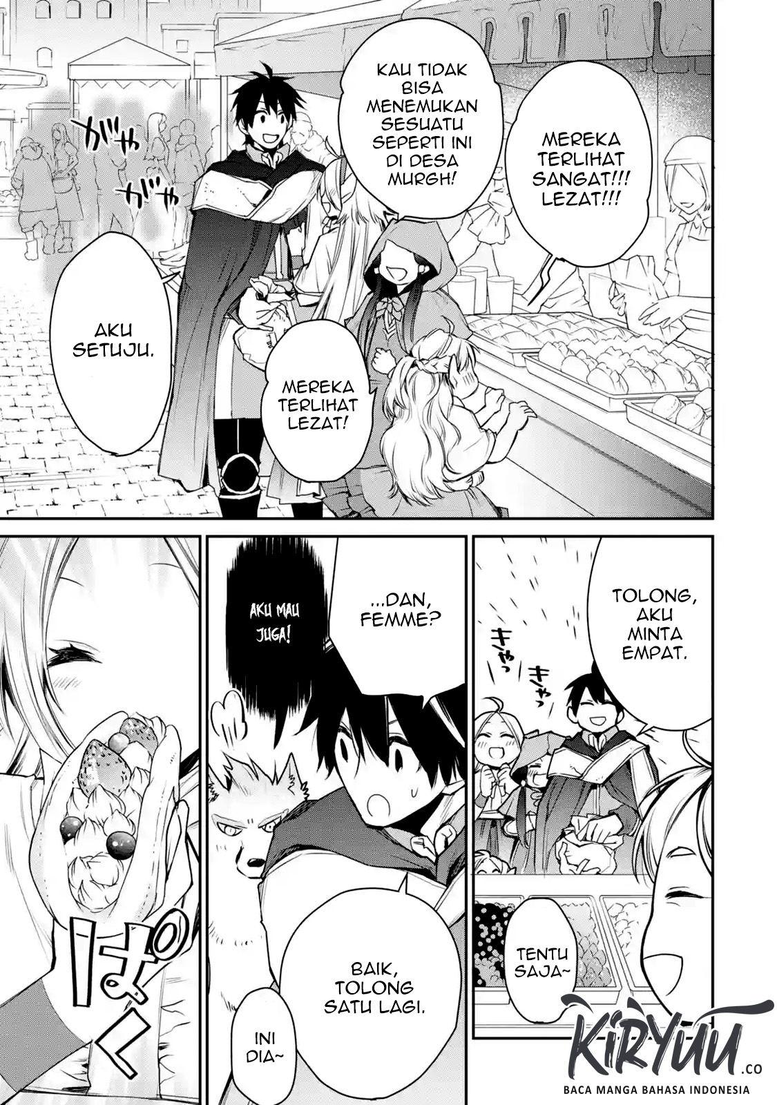 Saikyou no Madoshi. Hisa ni Ya wo Ukete Shimatta no de Inaka no Eihei ni Naru Chapter 08.3 Gambar 10