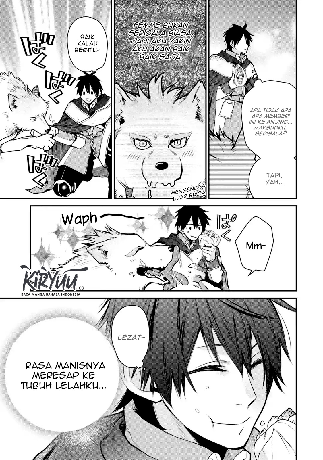 Saikyou no Madoshi. Hisa ni Ya wo Ukete Shimatta no de Inaka no Eihei ni Naru Chapter 08.3 Gambar 12