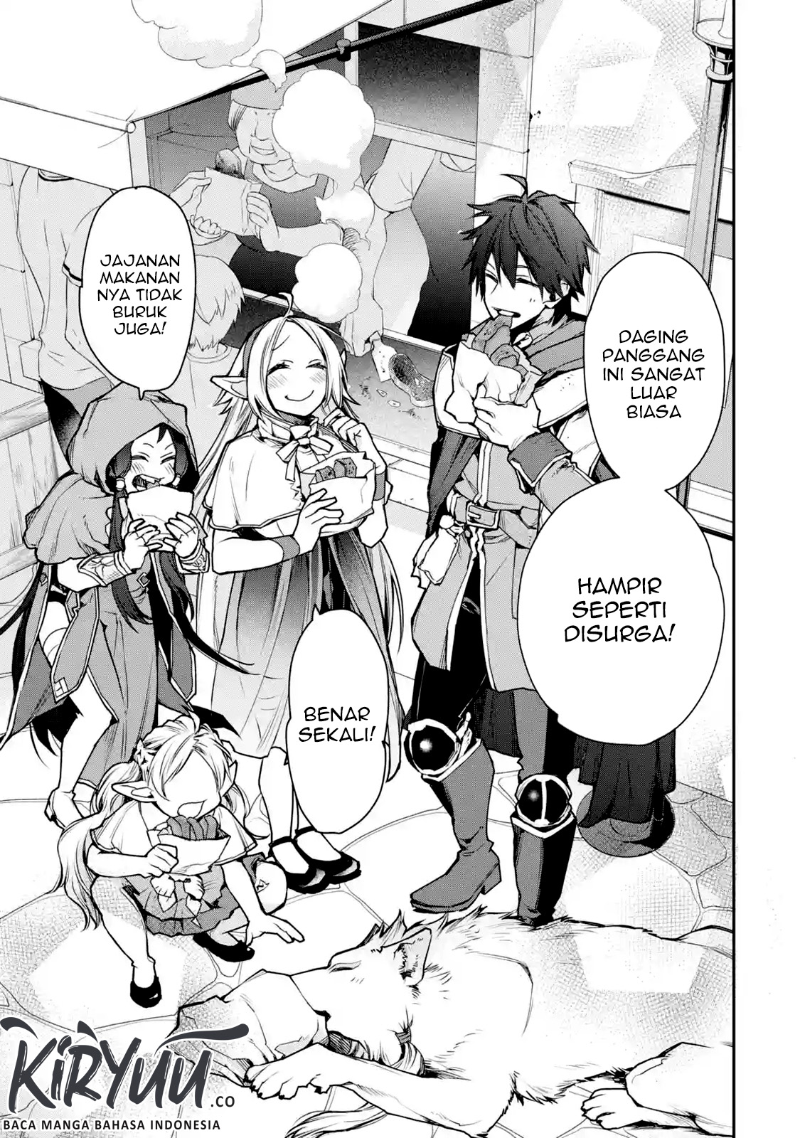 Saikyou no Madoshi. Hisa ni Ya wo Ukete Shimatta no de Inaka no Eihei ni Naru Chapter 08.3 Gambar 14