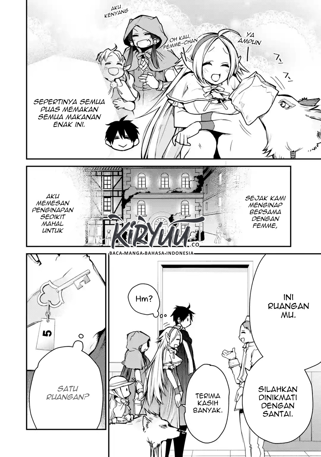 Saikyou no Madoshi. Hisa ni Ya wo Ukete Shimatta no de Inaka no Eihei ni Naru Chapter 08.3 Gambar 15