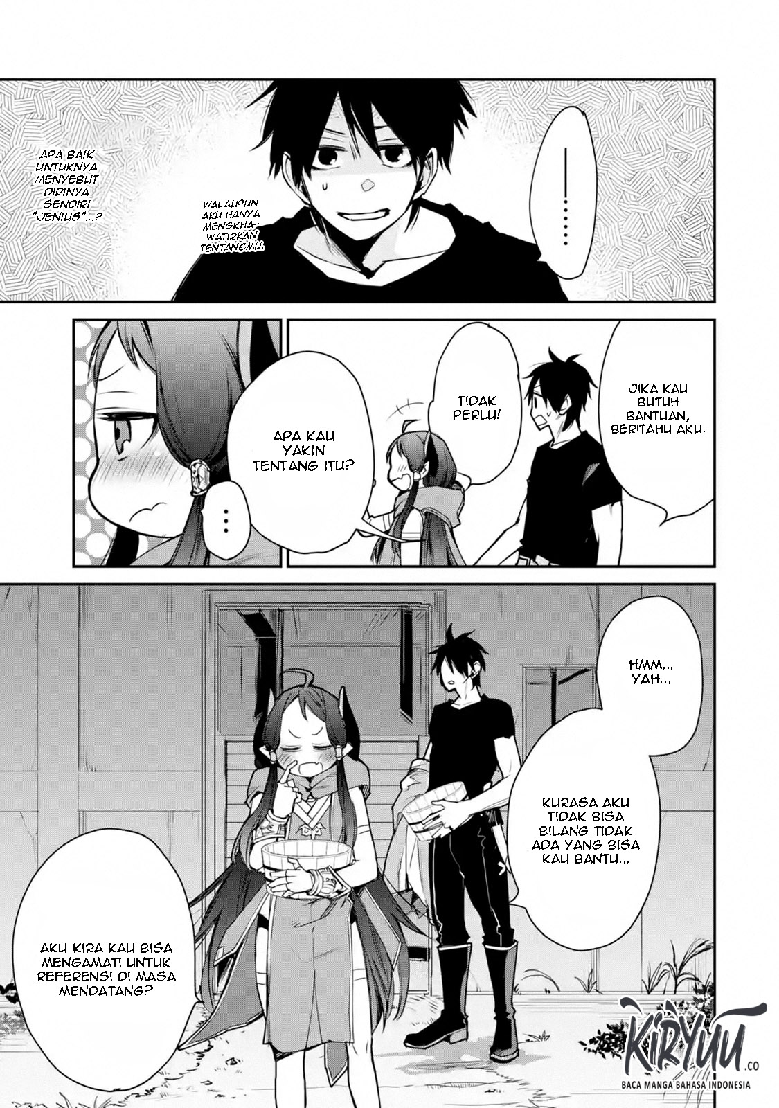 Saikyou no Madoshi. Hisa ni Ya wo Ukete Shimatta no de Inaka no Eihei ni Naru Chapter 10.3 Gambar 9