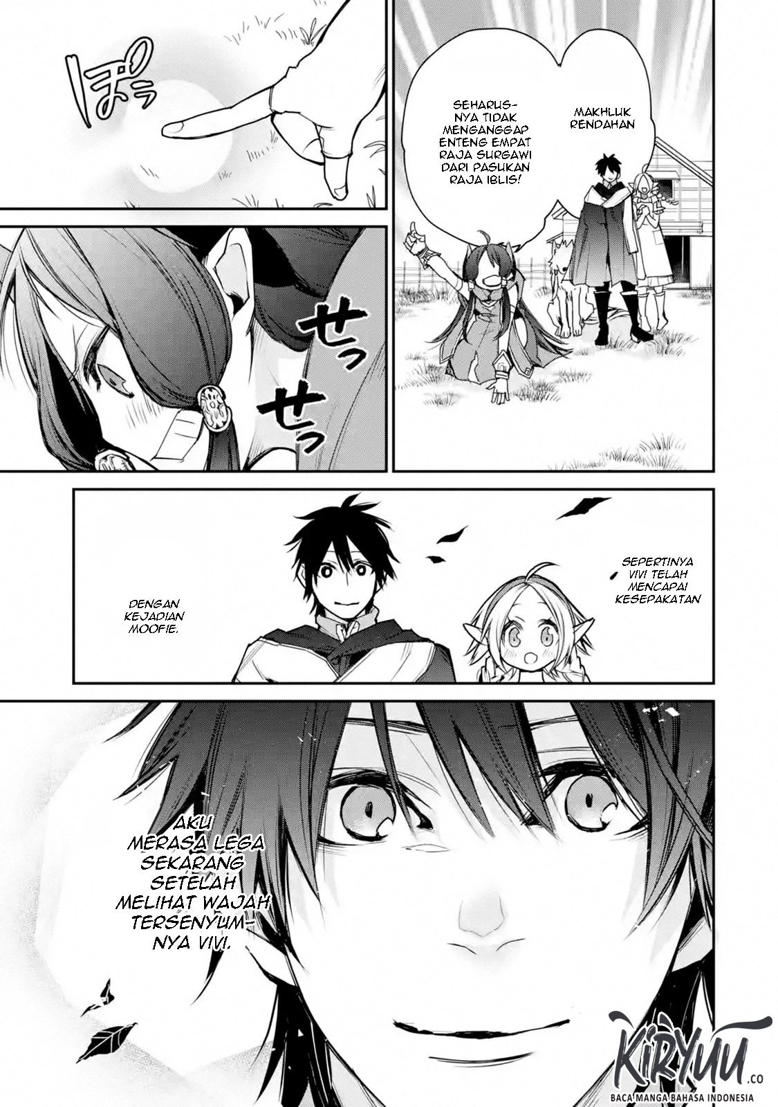 Saikyou no Madoshi. Hisa ni Ya wo Ukete Shimatta no de Inaka no Eihei ni Naru Chapter 10.3 Gambar 11