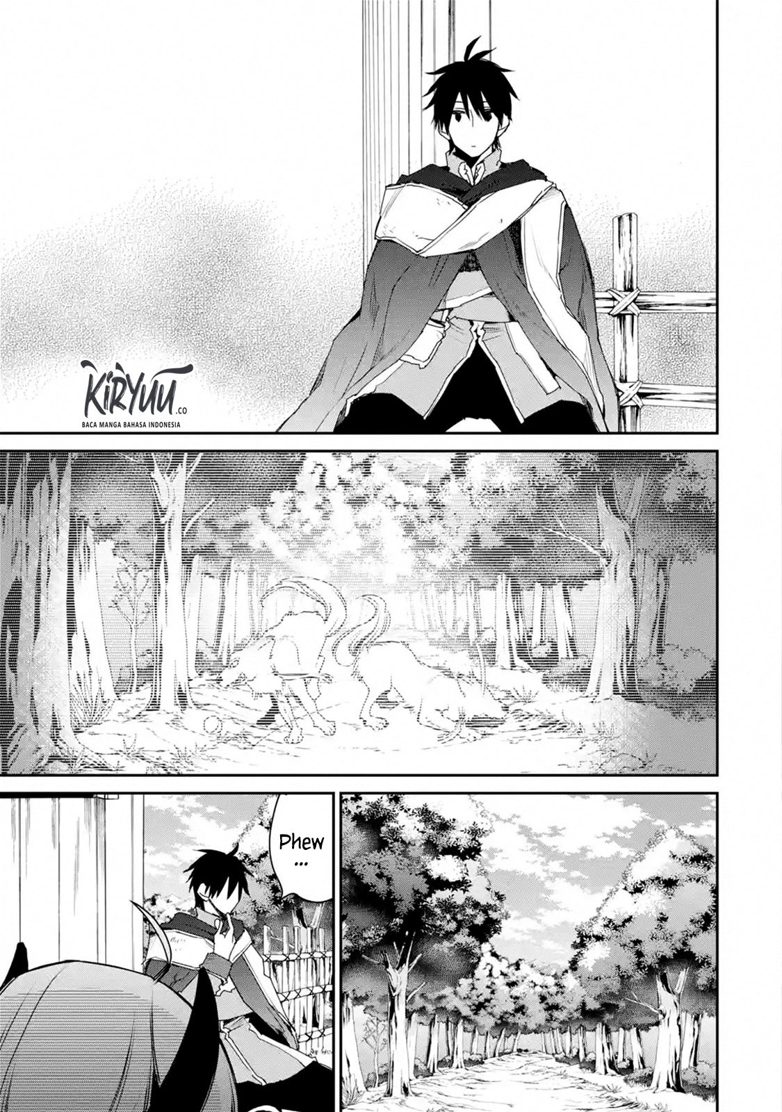 Saikyou no Madoshi. Hisa ni Ya wo Ukete Shimatta no de Inaka no Eihei ni Naru Chapter 11.2 Gambar 10