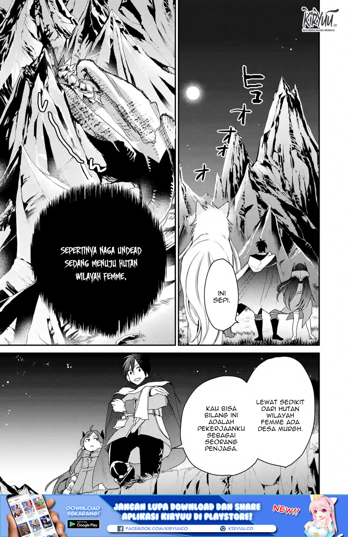 Saikyou no Madoshi. Hisa ni Ya wo Ukete Shimatta no de Inaka no Eihei ni Naru Chapter 12.2 Gambar 2