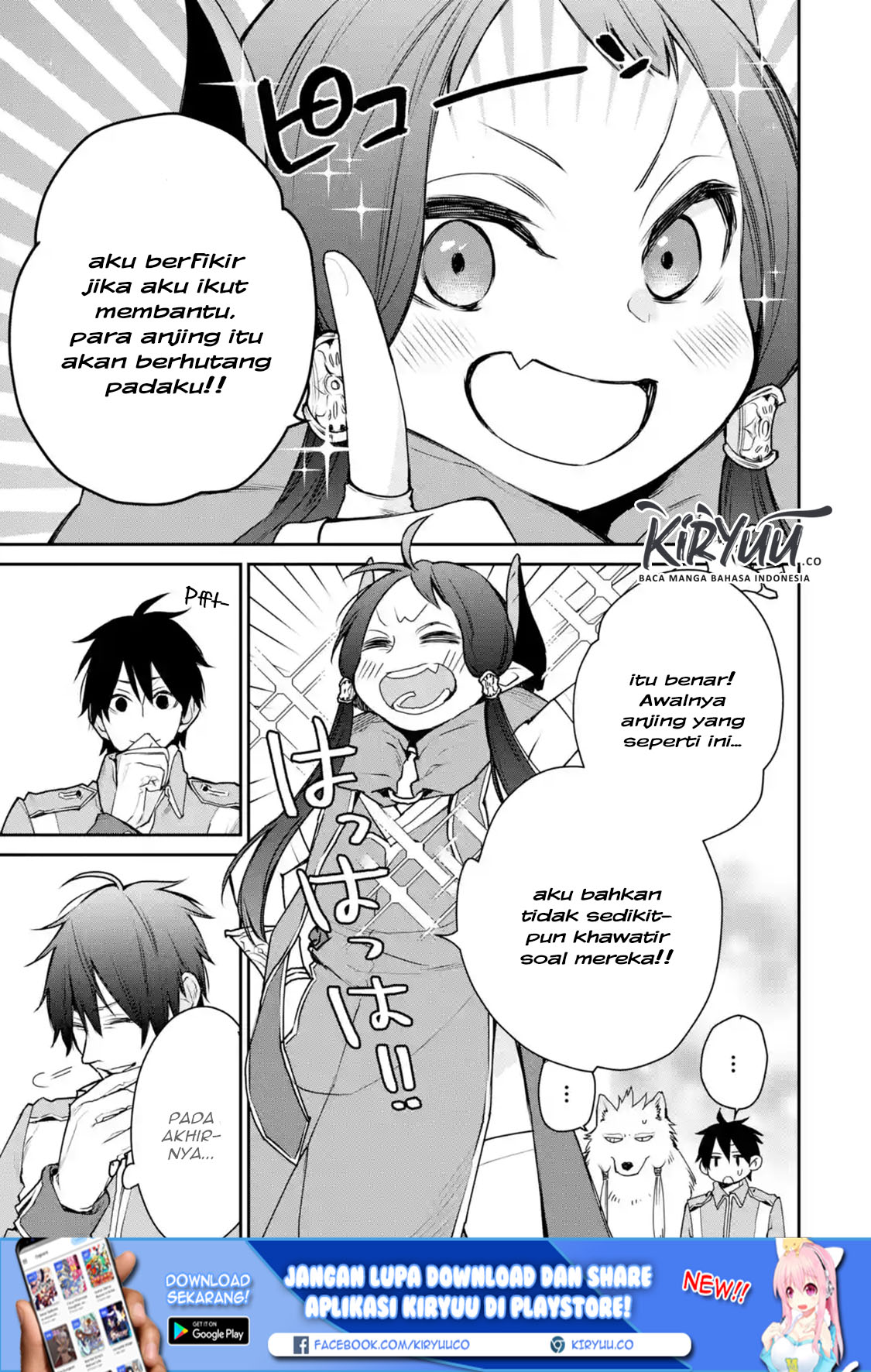 Saikyou no Madoshi. Hisa ni Ya wo Ukete Shimatta no de Inaka no Eihei ni Naru Chapter 13.1 Gambar 6