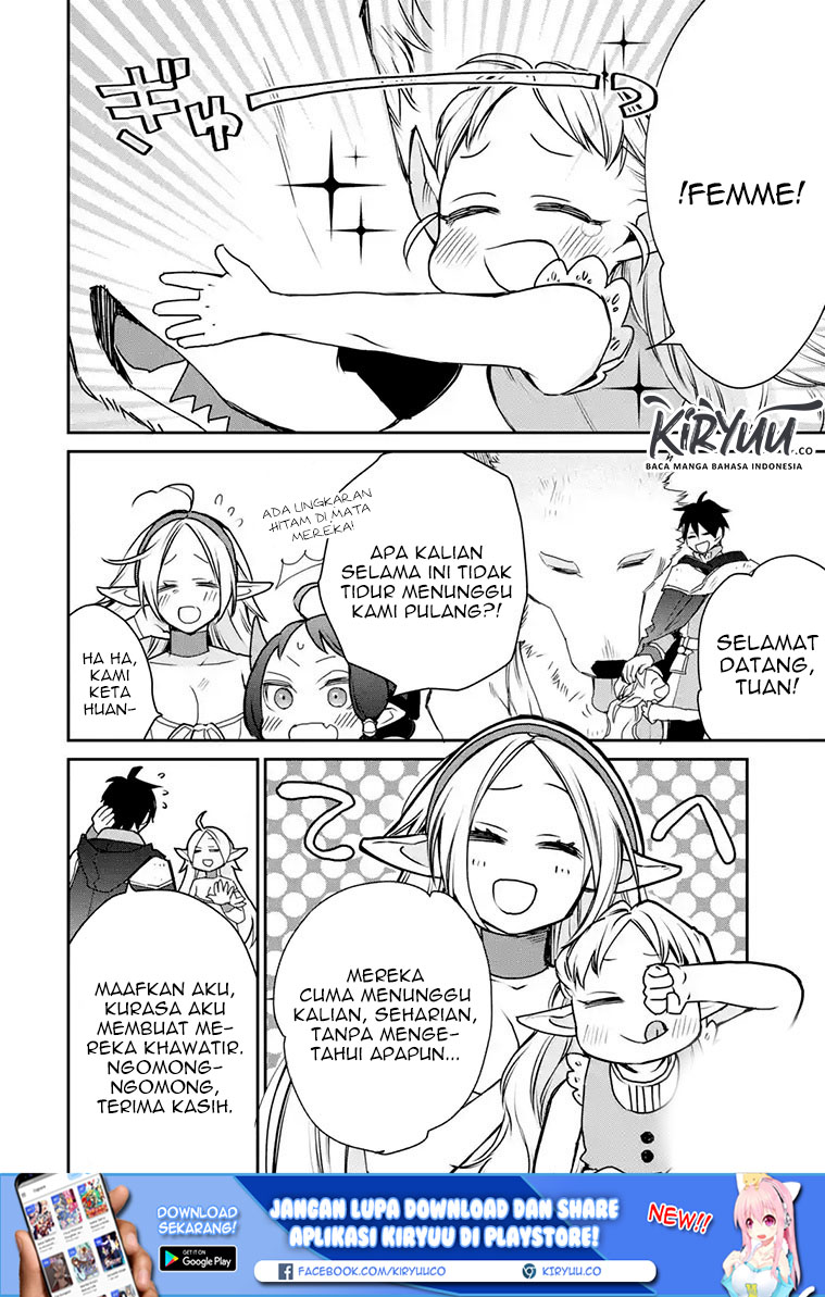 Saikyou no Madoshi. Hisa ni Ya wo Ukete Shimatta no de Inaka no Eihei ni Naru Chapter 13.2 Gambar 2