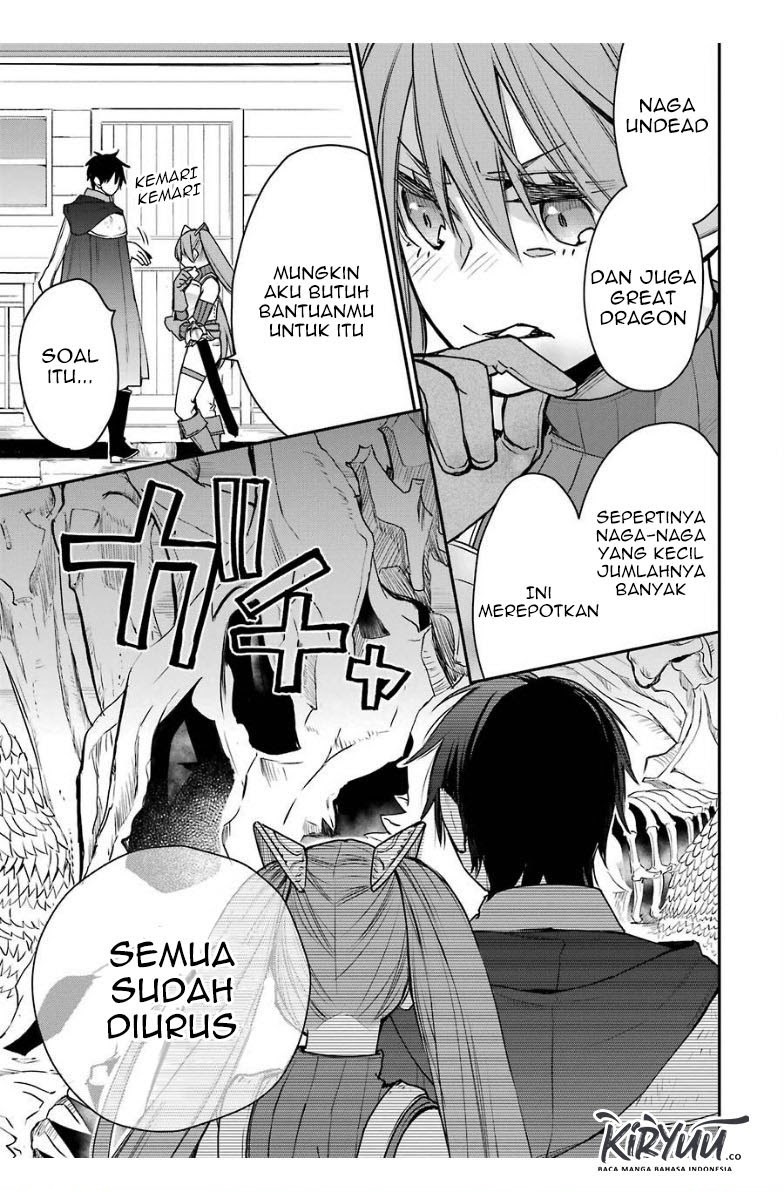 Saikyou no Madoshi. Hisa ni Ya wo Ukete Shimatta no de Inaka no Eihei ni Naru Chapter 14.3 Gambar 6