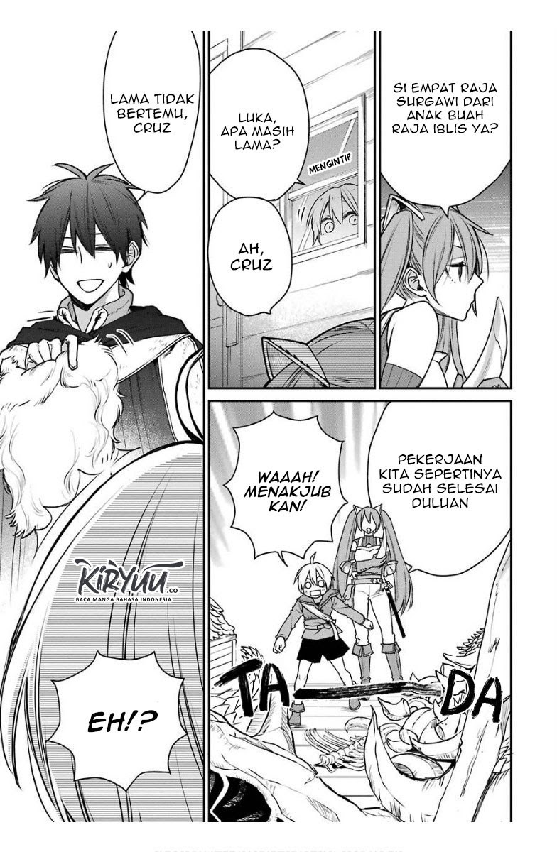 Saikyou no Madoshi. Hisa ni Ya wo Ukete Shimatta no de Inaka no Eihei ni Naru Chapter 14.3 Gambar 8