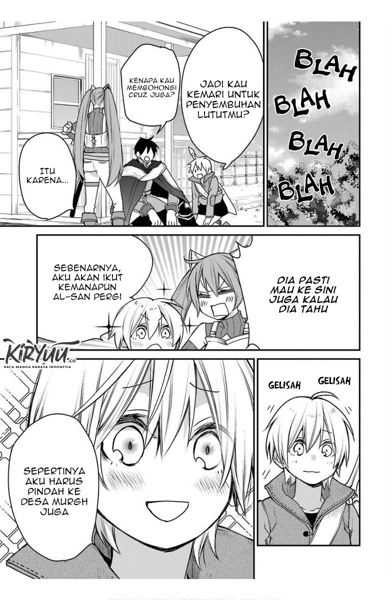 Saikyou no Madoshi. Hisa ni Ya wo Ukete Shimatta no de Inaka no Eihei ni Naru Chapter 14.3 Gambar 10