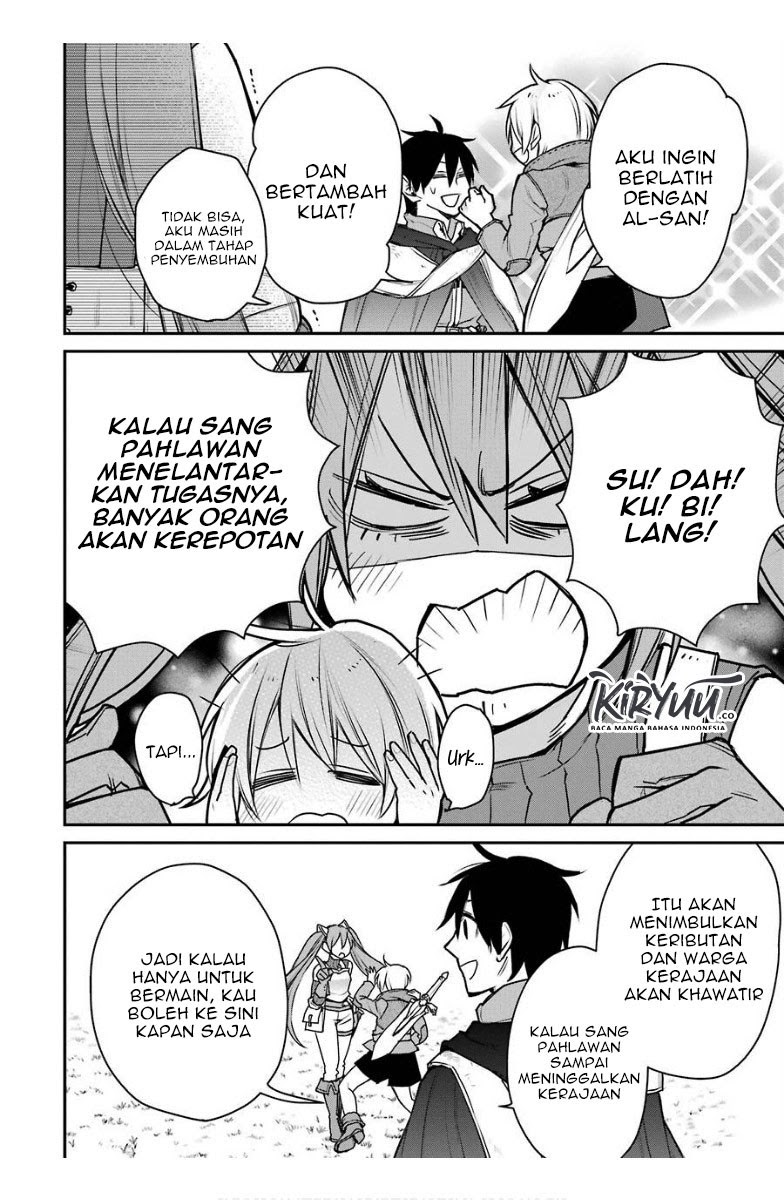 Saikyou no Madoshi. Hisa ni Ya wo Ukete Shimatta no de Inaka no Eihei ni Naru Chapter 14.3 Gambar 11