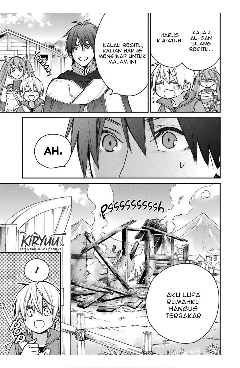 Saikyou no Madoshi. Hisa ni Ya wo Ukete Shimatta no de Inaka no Eihei ni Naru Chapter 14.3 Gambar 12