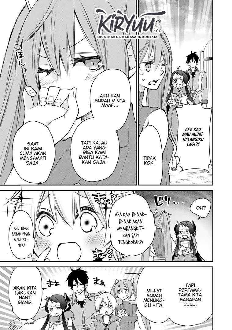 Saikyou no Madoshi. Hisa ni Ya wo Ukete Shimatta no de Inaka no Eihei ni Naru Chapter 16.1 Gambar 6