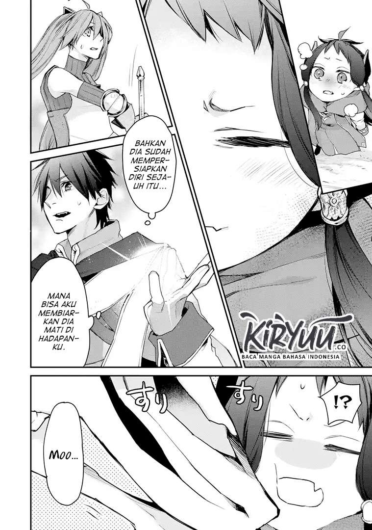 Saikyou no Madoshi. Hisa ni Ya wo Ukete Shimatta no de Inaka no Eihei ni Naru Chapter 16.2 Gambar 4