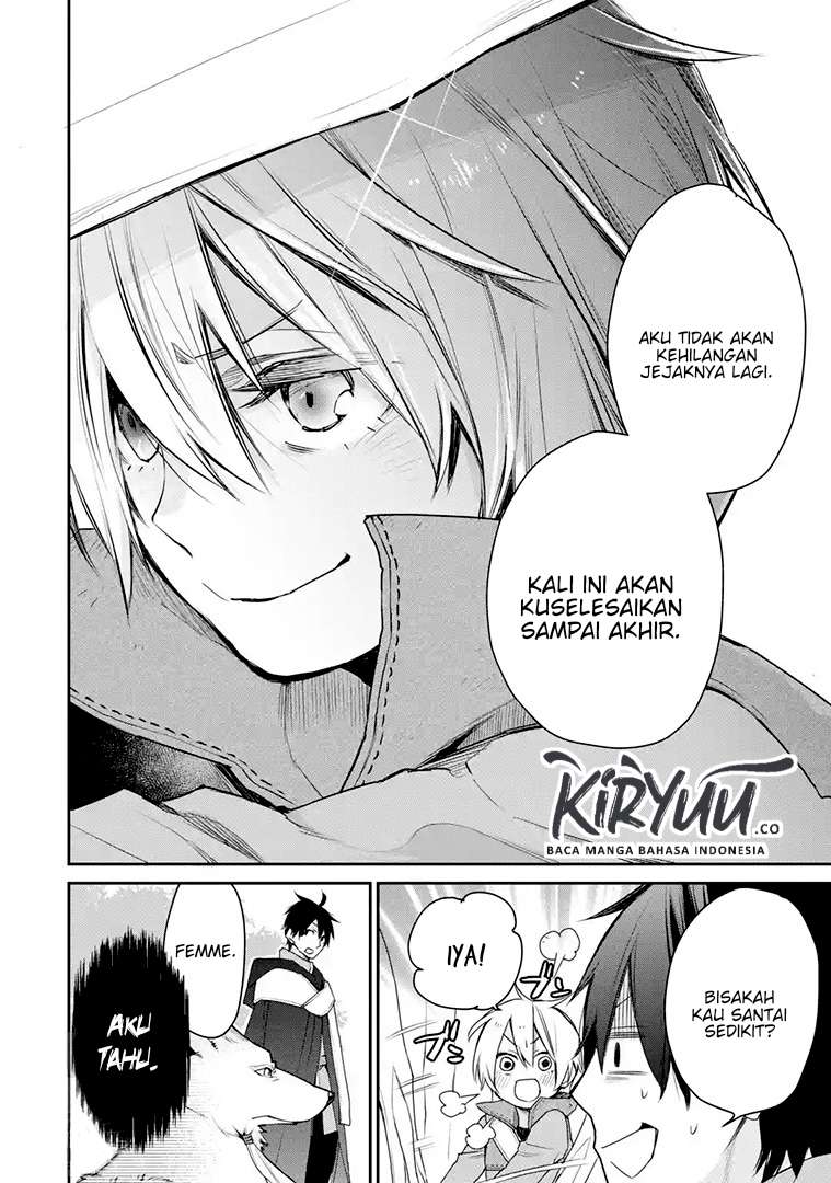 Saikyou no Madoshi. Hisa ni Ya wo Ukete Shimatta no de Inaka no Eihei ni Naru Chapter 16.2 Gambar 14