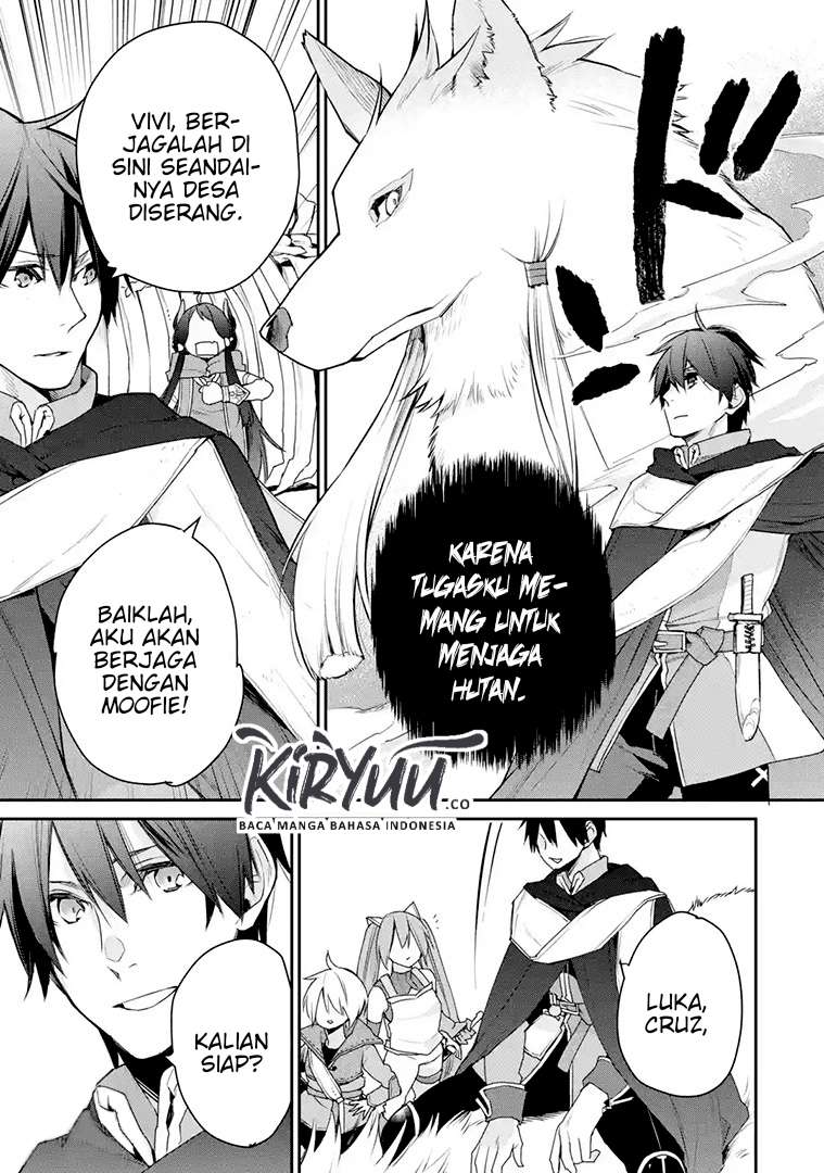 Saikyou no Madoshi. Hisa ni Ya wo Ukete Shimatta no de Inaka no Eihei ni Naru Chapter 16.2 Gambar 15