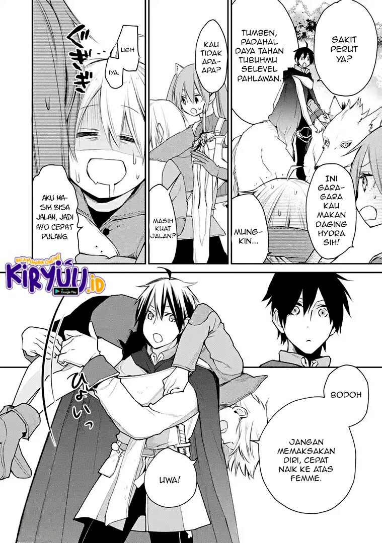 Saikyou no Madoshi. Hisa ni Ya wo Ukete Shimatta no de Inaka no Eihei ni Naru Chapter 17.2 Gambar 8