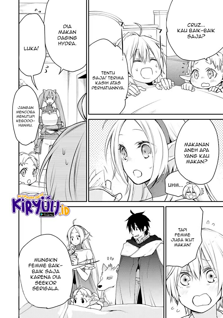 Saikyou no Madoshi. Hisa ni Ya wo Ukete Shimatta no de Inaka no Eihei ni Naru Chapter 17.2 Gambar 12