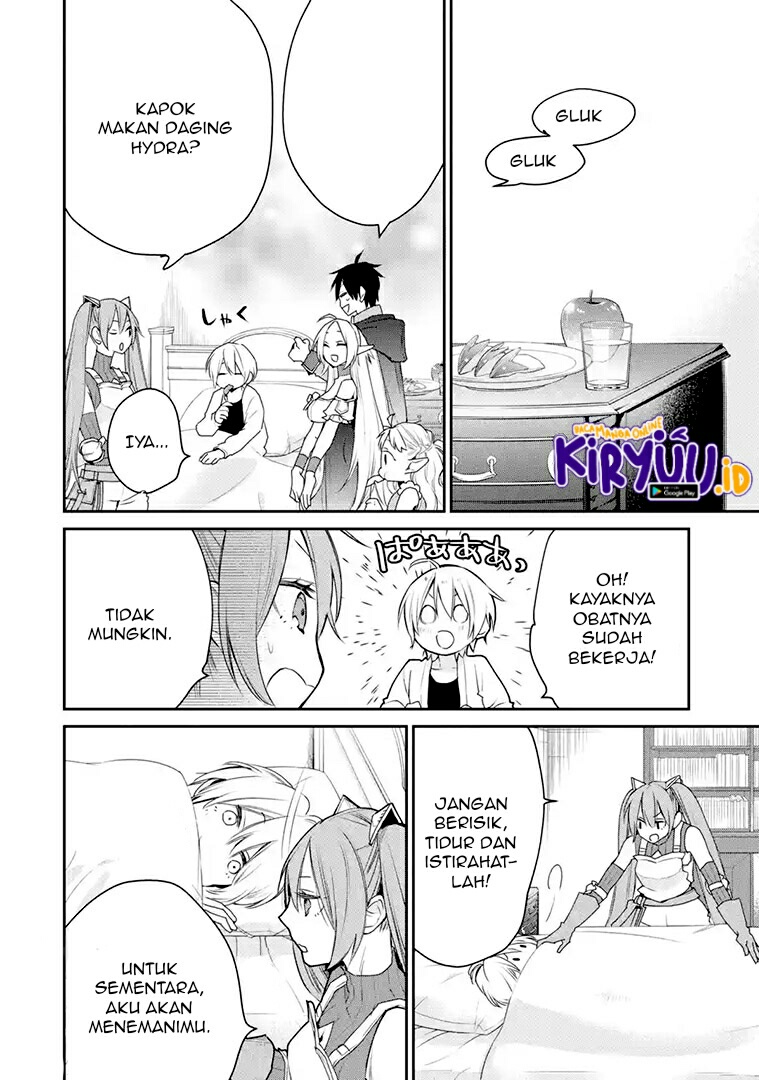Saikyou no Madoshi. Hisa ni Ya wo Ukete Shimatta no de Inaka no Eihei ni Naru Chapter 17.2 Gambar 16