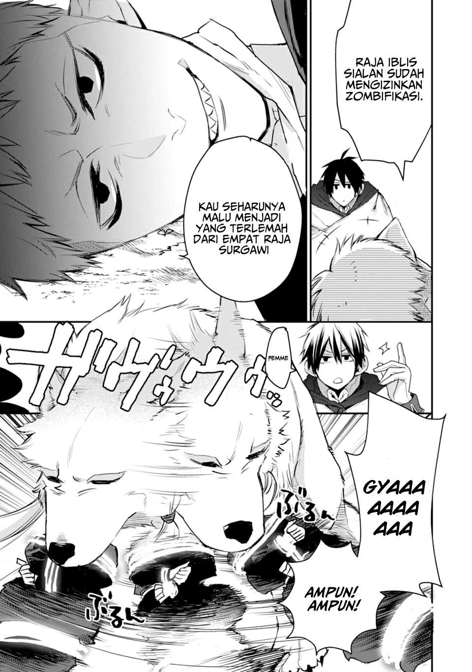 Saikyou no Madoshi. Hisa ni Ya wo Ukete Shimatta no de Inaka no Eihei ni Naru Chapter 20 Gambar 14