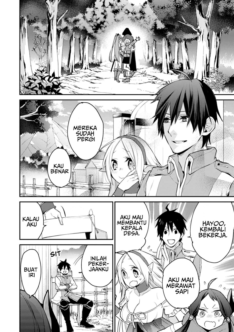Saikyou no Madoshi. Hisa ni Ya wo Ukete Shimatta no de Inaka no Eihei ni Naru Chapter 20 Gambar 21