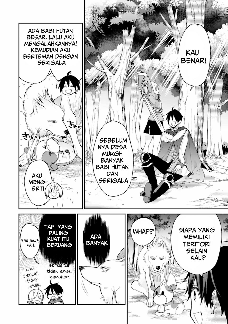 Saikyou no Madoshi. Hisa ni Ya wo Ukete Shimatta no de Inaka no Eihei ni Naru Chapter 25.2 Gambar 5