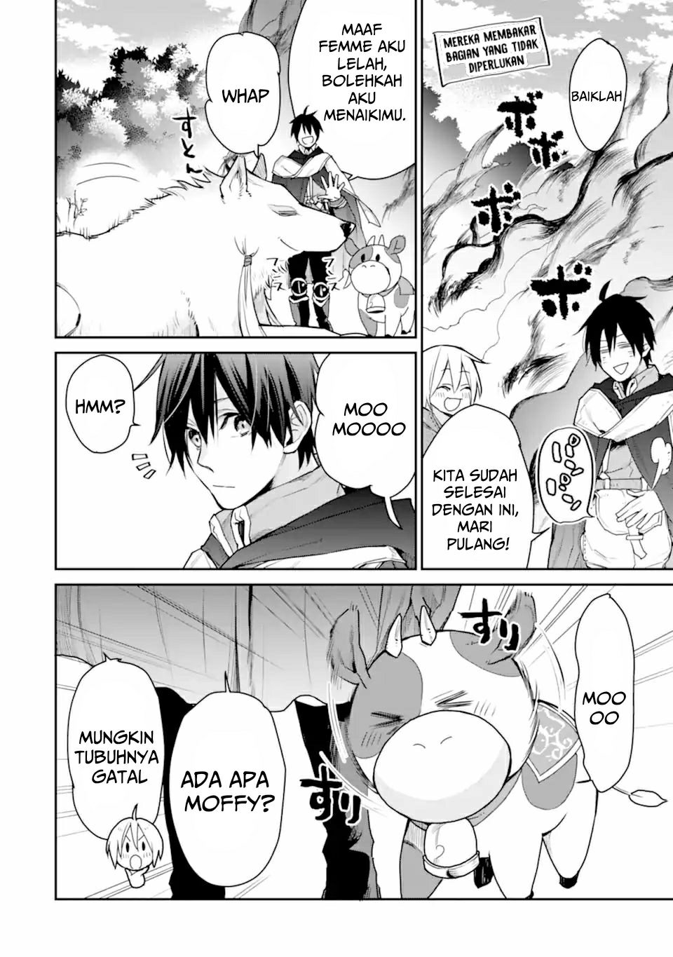 Saikyou no Madoshi. Hisa ni Ya wo Ukete Shimatta no de Inaka no Eihei ni Naru Chapter 25.2 Gambar 17