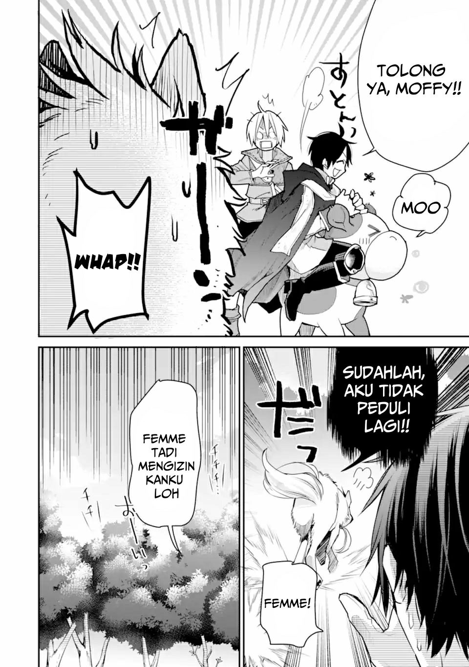 Saikyou no Madoshi. Hisa ni Ya wo Ukete Shimatta no de Inaka no Eihei ni Naru Chapter 25.2 Gambar 19